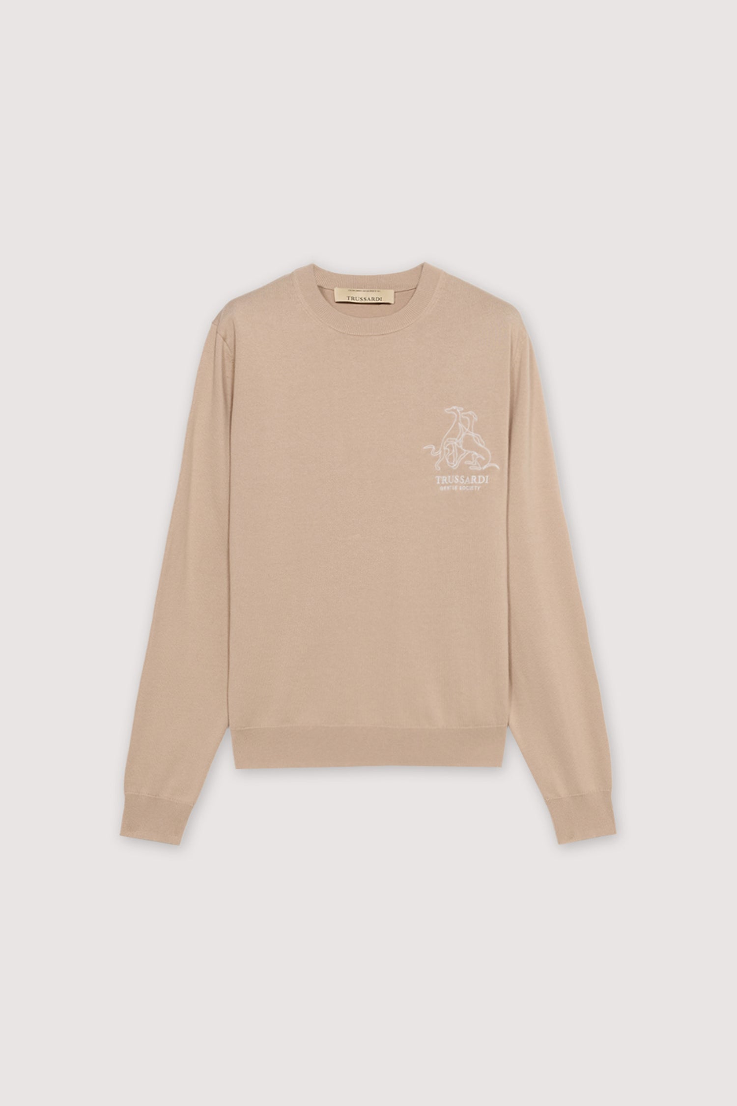 Maglia girocollo con ricamo Gentle Society in cotone 5|b8eb36eb5f90a375101873883fa0b7b7823908c31a1a21ee9dac7dd325a5aeb1