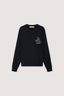 Maglia girocollo con ricamo Gentle Society in cotone 5