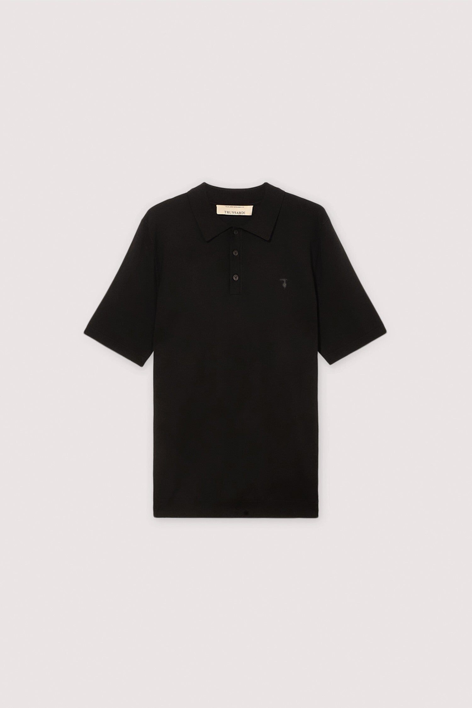 Polo a maniche corte in misto viscosa 5|529095b5defc10a94f6f7bbf94267780c28ade1c9cc3a496d4cb8013b725cc56