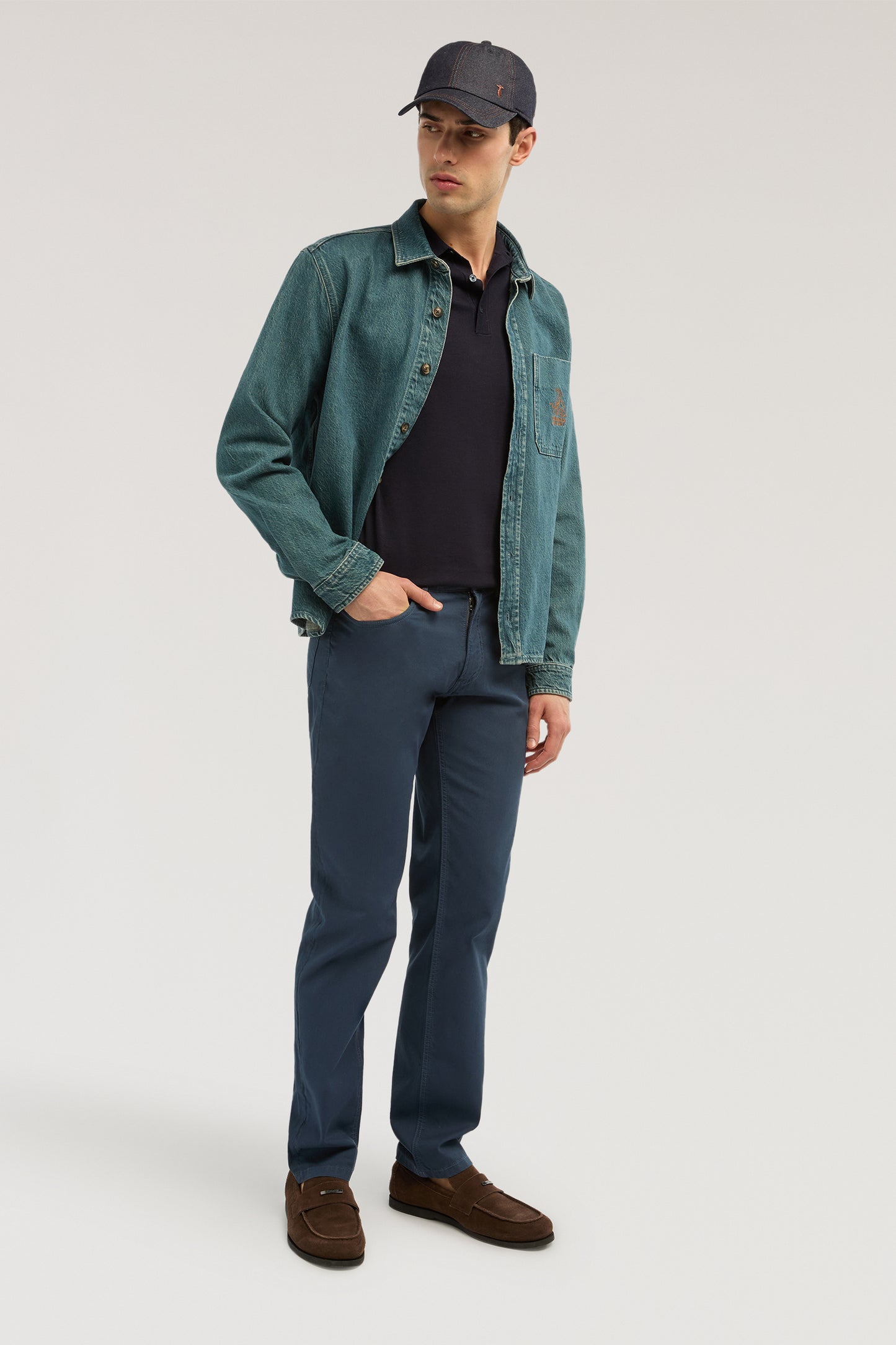 Polo a maniche corte in misto viscosa 3|9f4c7b4159dd3461266691f38315750096c823893c6982ce26951472f56b6102