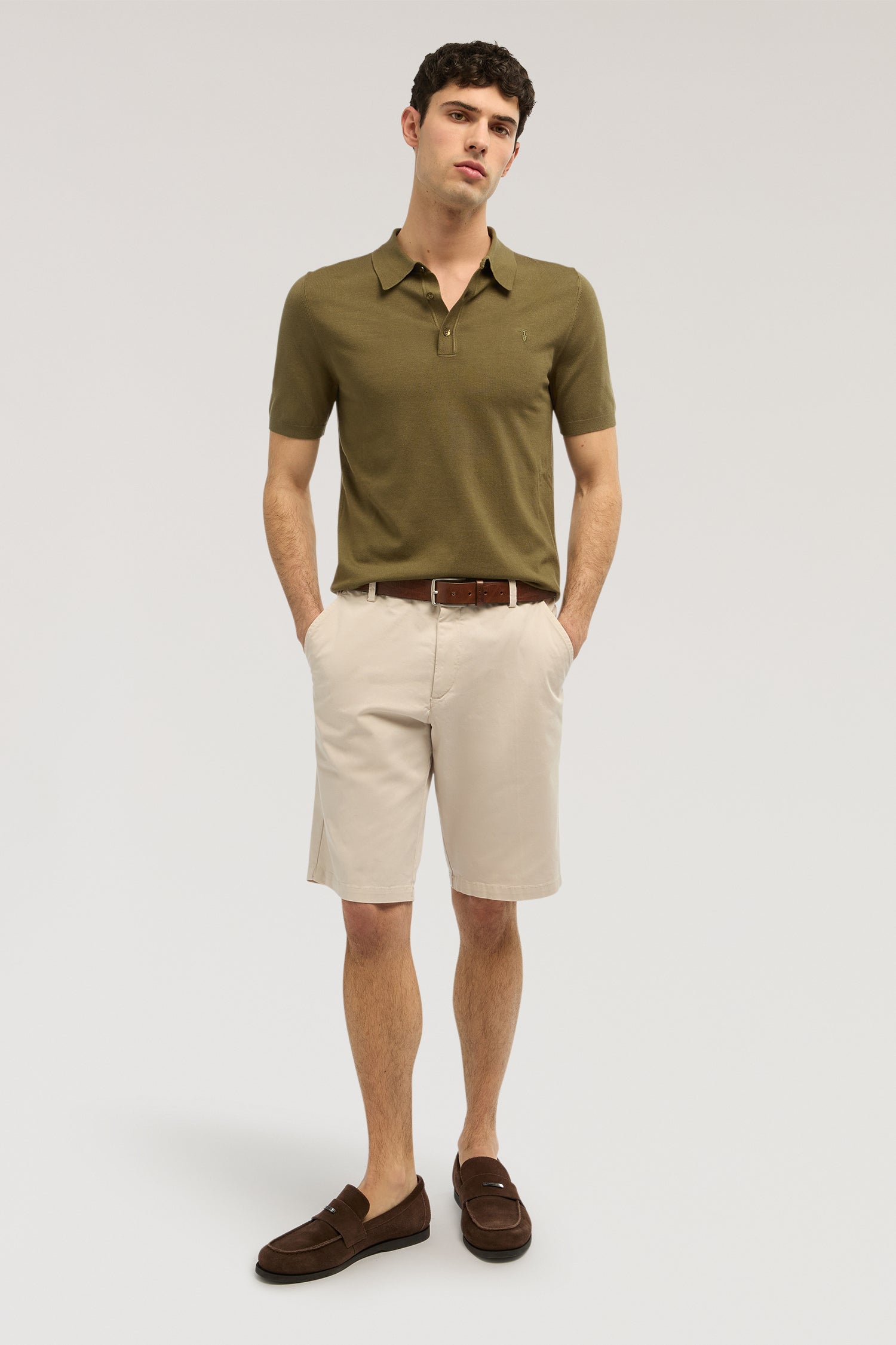 Polo a maniche corte in misto viscosa 4|c7166868fdbbed519f7832b75cbe79fc1497a1e00dc42f2ea481ab849dfbace1