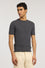 T-shirt à manches courtes en coton tridimensionnel