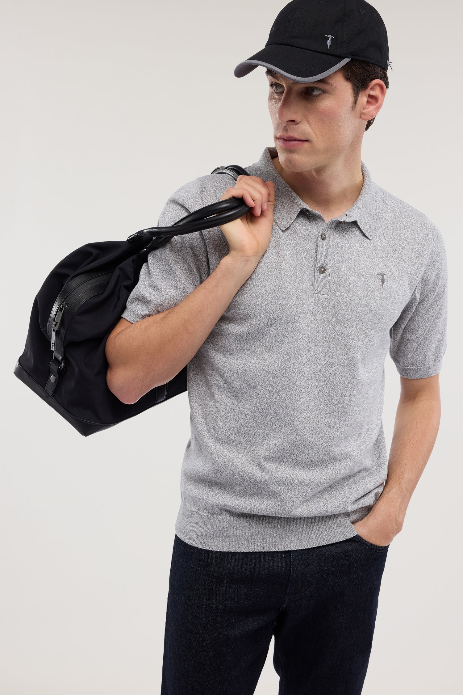 Polo in cotone mouliné 1|80ad004b41a6496d786074780ba7dcc6a67336c30532c435c4071cd94a84eb0d