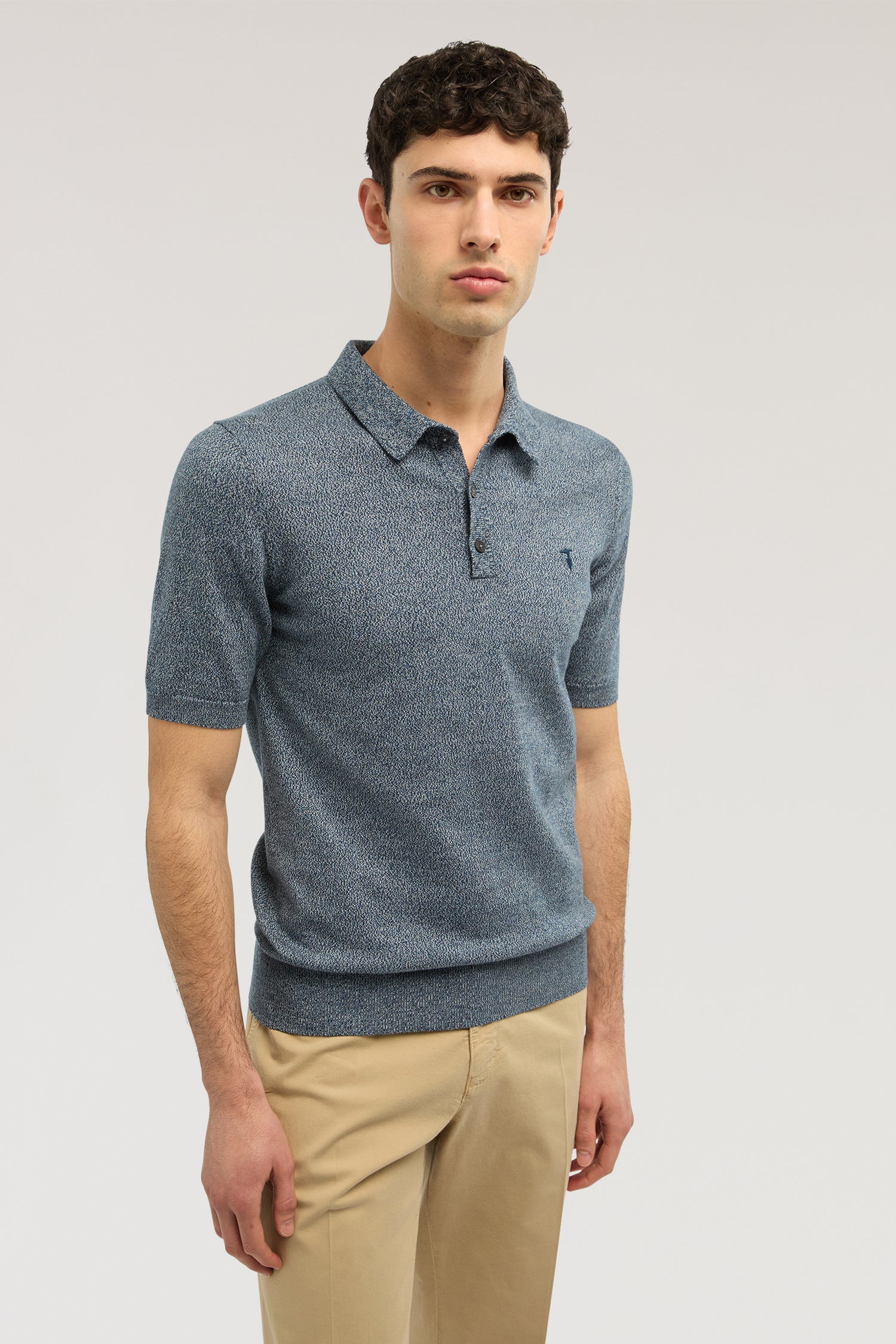 Polo in cotone mouliné 5|e93e2ca883e66803f0f186eb1f3800cfdc8be8c993c52dedcda0b1ce1972205b