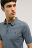 Polo in cotone mouliné 3