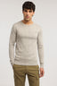 Maglia girocollo in cotone mouliné 1