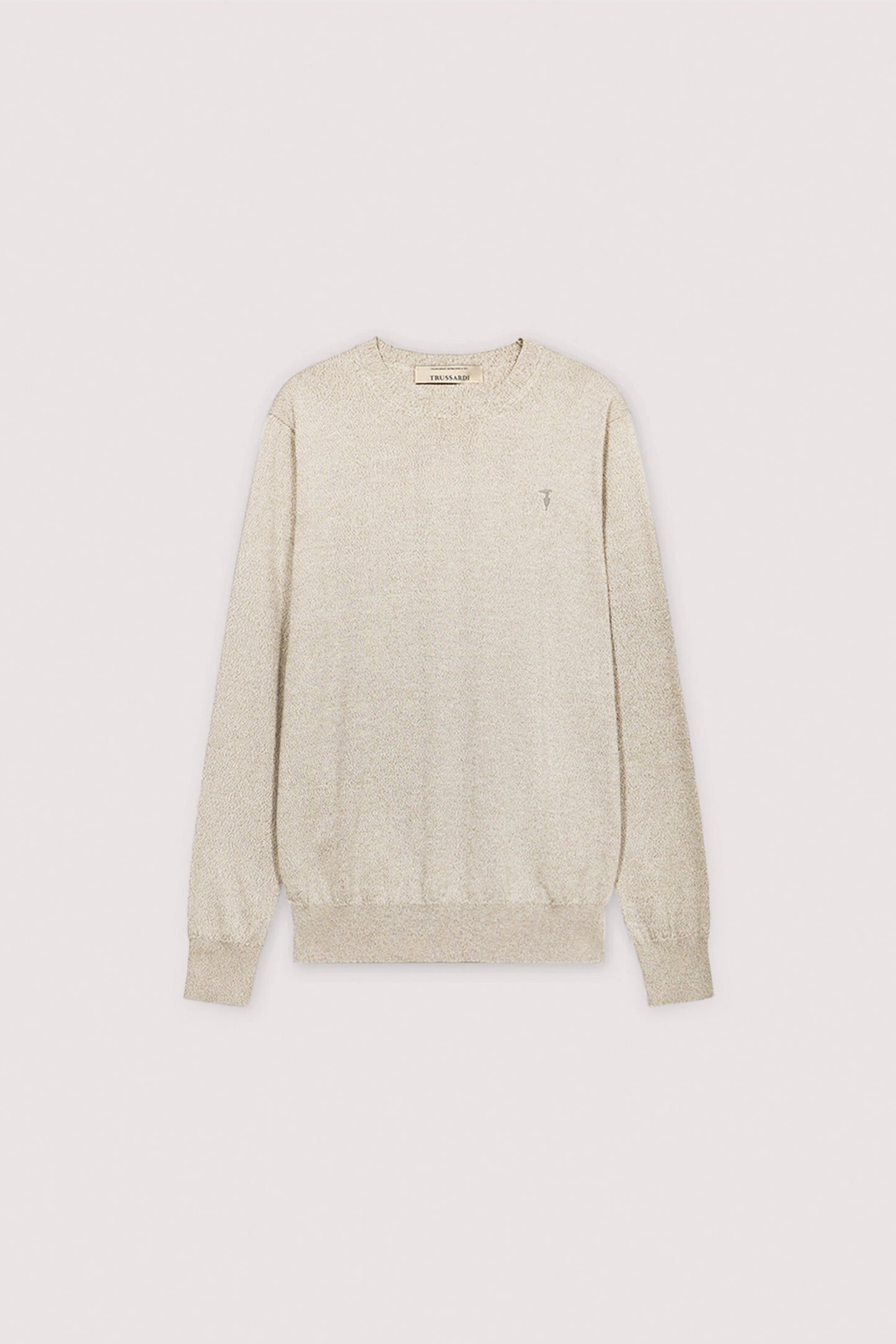 Maglia girocollo in cotone mouliné 5|14eb43f69f177a947701146c597d3377c4c6b4a9f8b8e8ace9c2fd72aab7e8b9