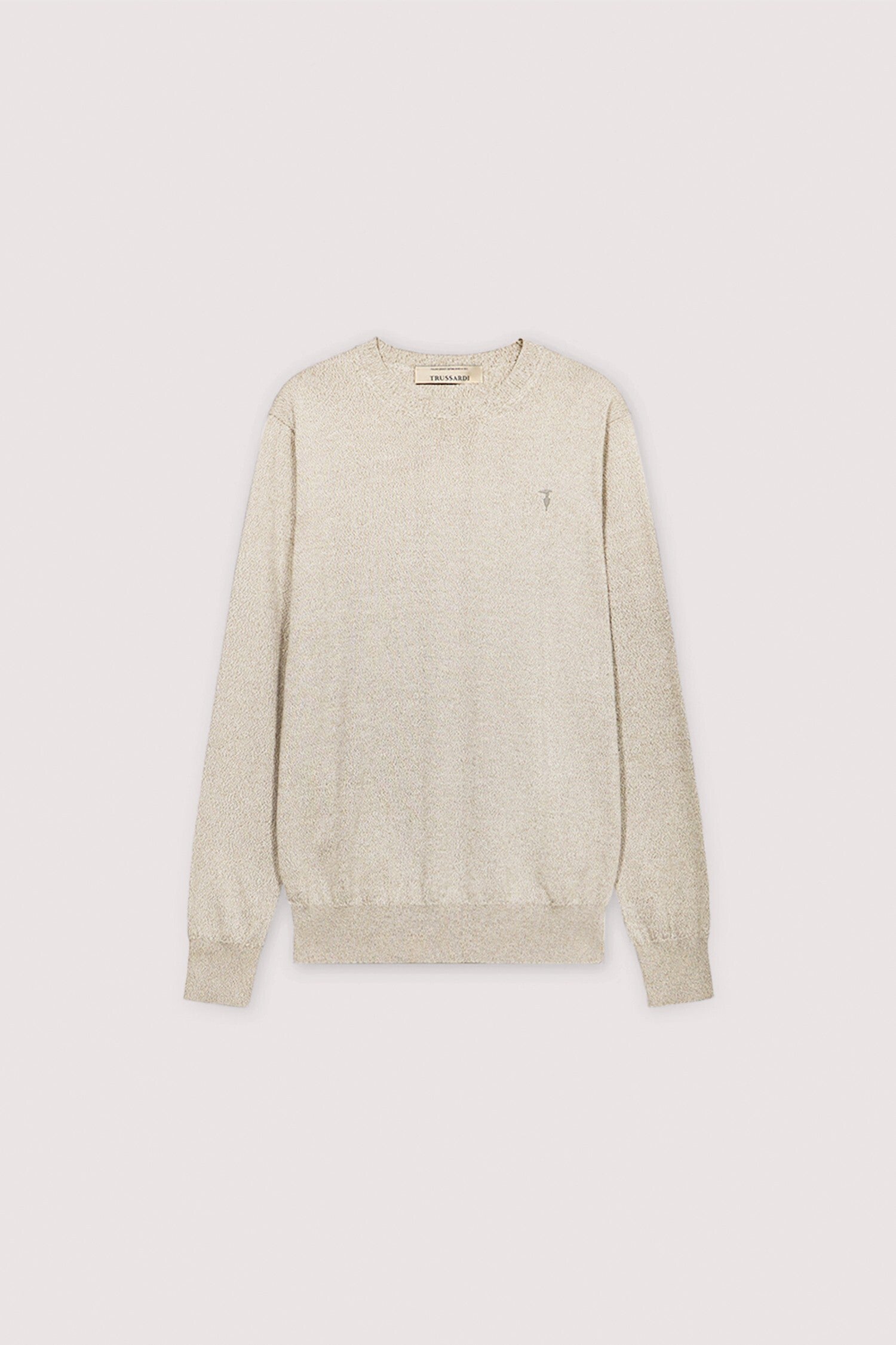 Maglia girocollo in cotone mouliné 5|14eb43f69f177a947701146c597d3377c4c6b4a9f8b8e8ace9c2fd72aab7e8b9