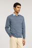 Maglia girocollo in cotone mouliné 1