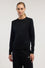 Pure wool crew neck sweater