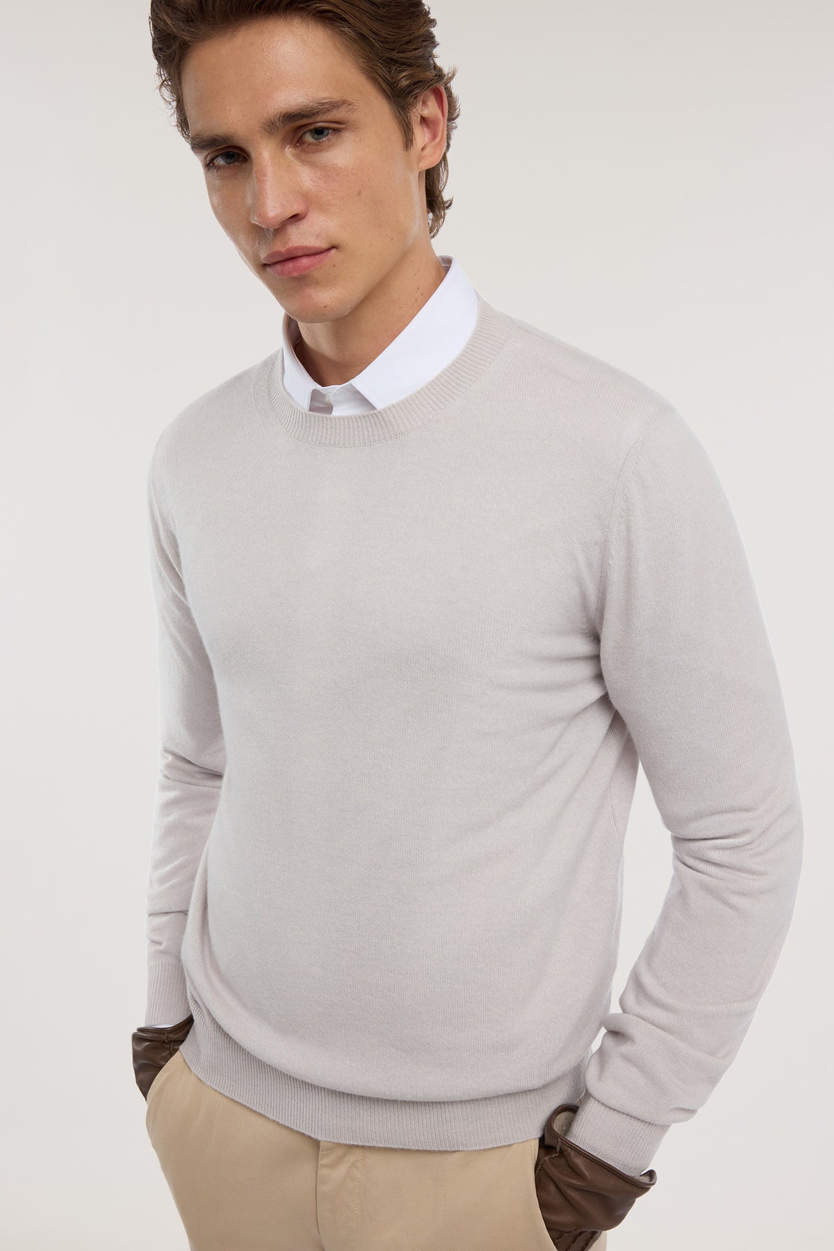 Maglia girocollo in cashmere made in Italy   4|4a8ba88e64c72d2a1af32f0d68bf830966315c782fbf1ed68ad5b2859ebf050b