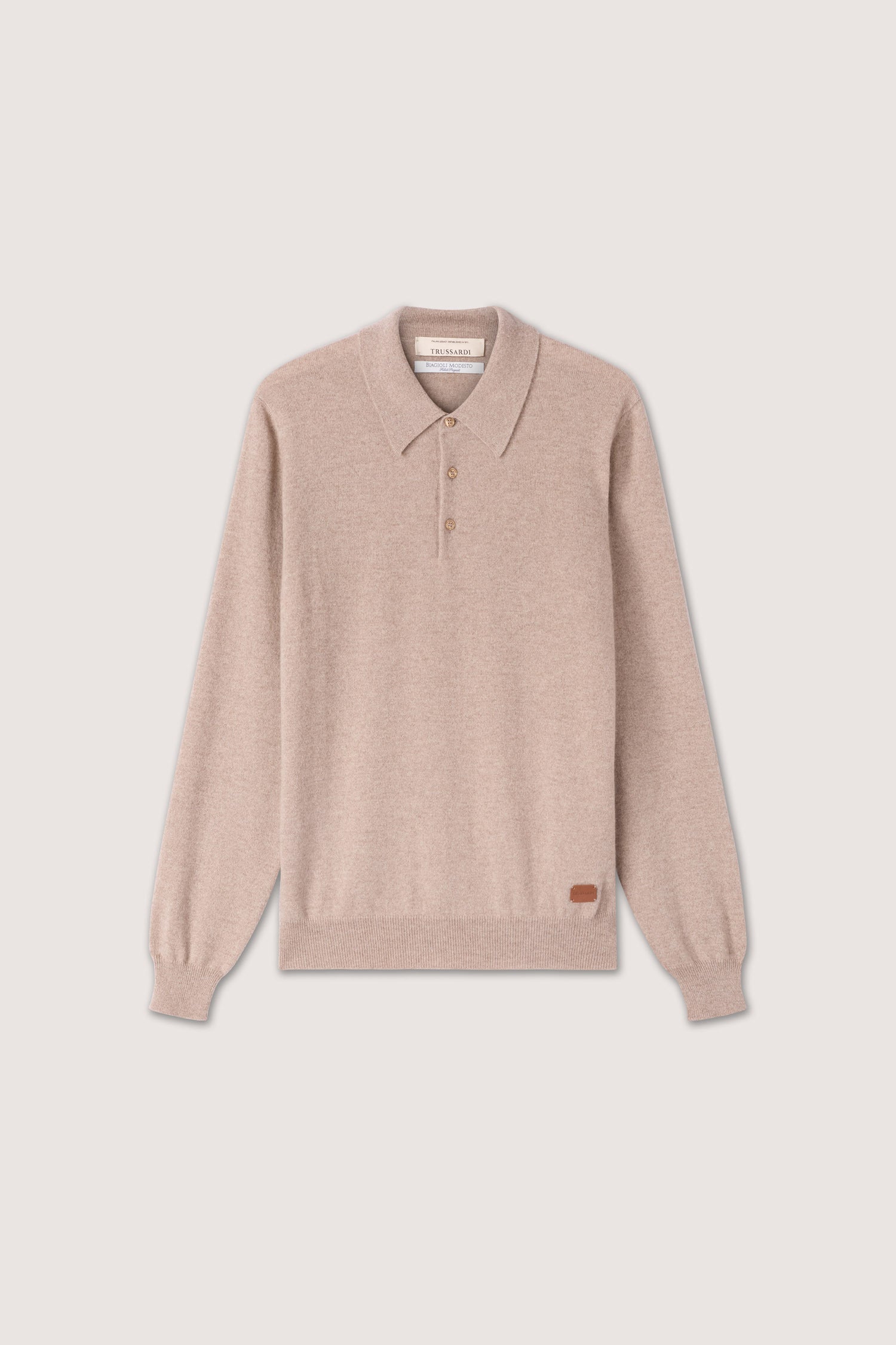 Polo a maniche lunghe in cashmere 5|0d3dcd7cc269e592f2ba0081377acf3e4429985aa32b7ee38ff4135e90d318ce