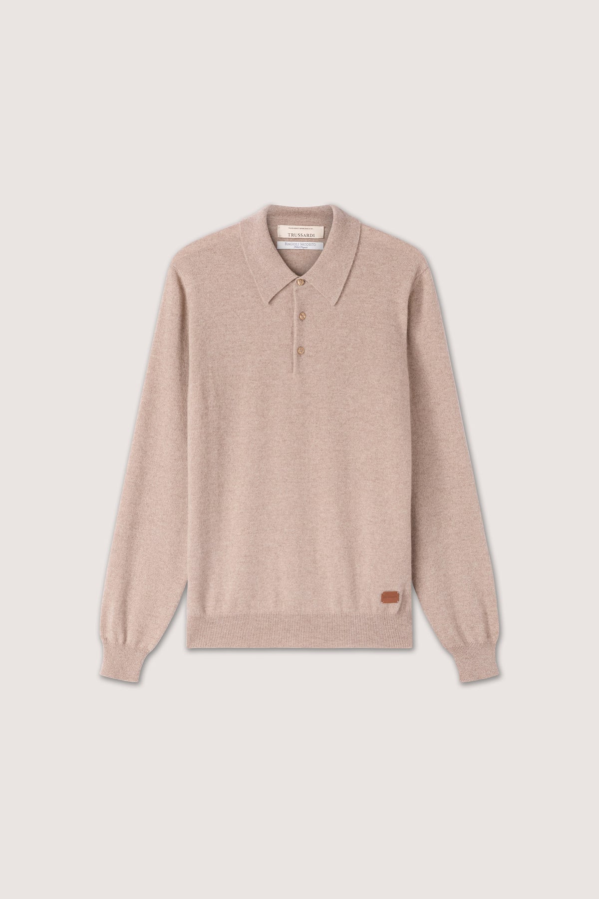 Polo a maniche lunghe in cashmere made in Italy 5|0d3dcd7cc269e592f2ba0081377acf3e4429985aa32b7ee38ff4135e90d318ce