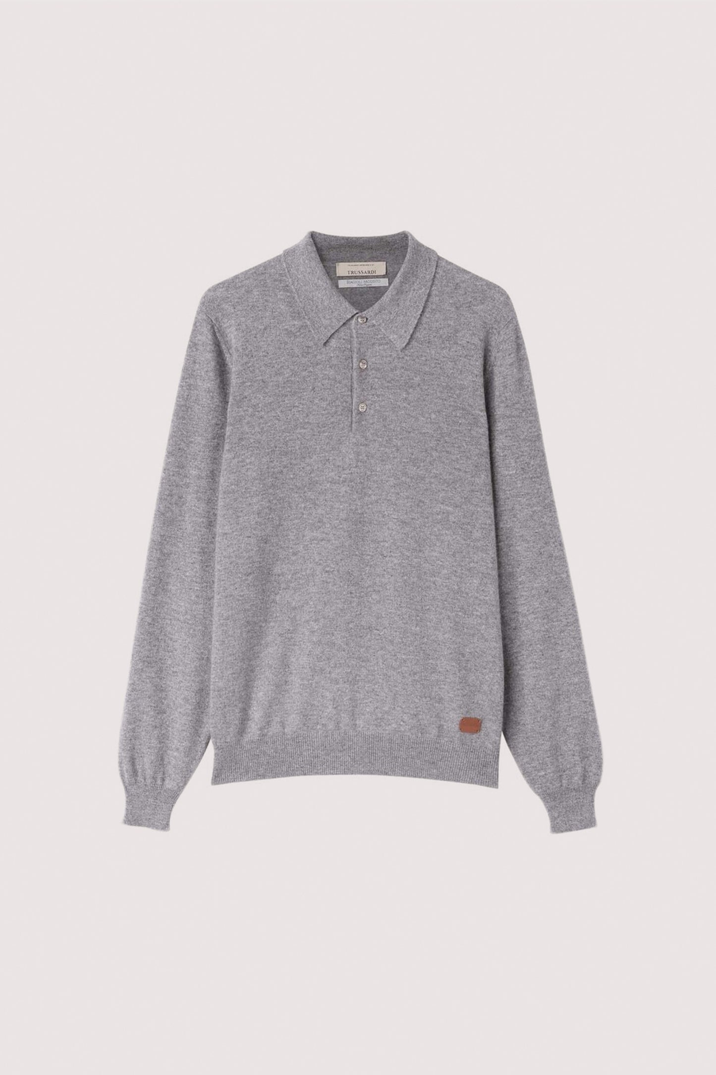 Polo a maniche lunghe in cashmere 2|32d875c73ff79eafacb4a55ca579ebbcf474696ea7943496b6a4a3315c6295dc