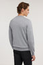 Maglia girocollo in pura lana con ricamo 2