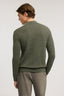 Polo in maglia regular fit a punto 3D in lana merino 4