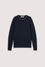 Maglia girocollo in lana regular fit con profili a contrasto 5