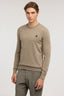 Maglia girocollo in misto cashmere 1
