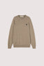 Maglia girocollo misto cashmere regular fit con patch 5