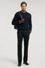 Maglia girocollo misto cashmere regular fit con patch 4