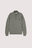 Maglia con zip a coste in lana 5