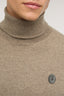 Dolcevita regular fit con patch in misto cashmere 5