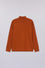 Smooth viscose turtleneck jumper