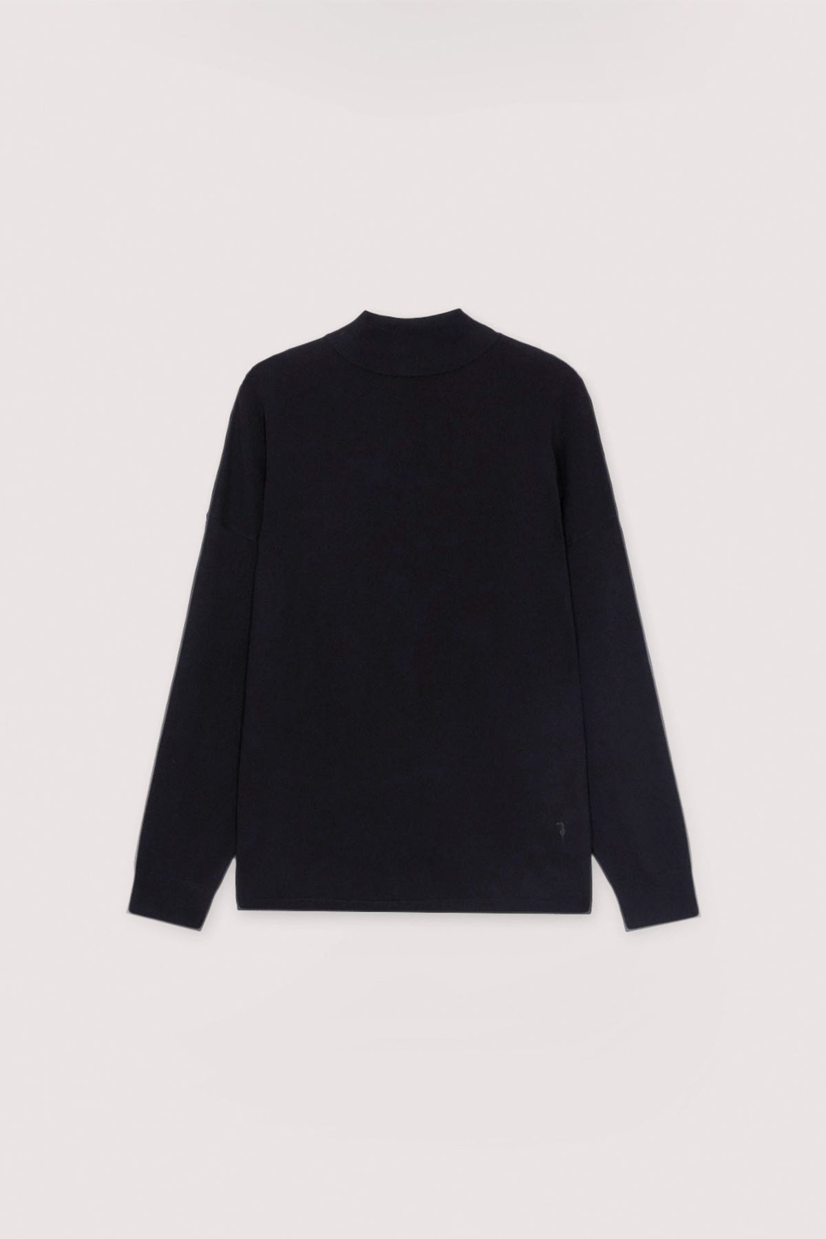 Maglia a collo alto in viscosa rasata 1|b2530ea2f77941ab2284de553df90908b6a01a58638283fd5dfbf77d44feaaf0