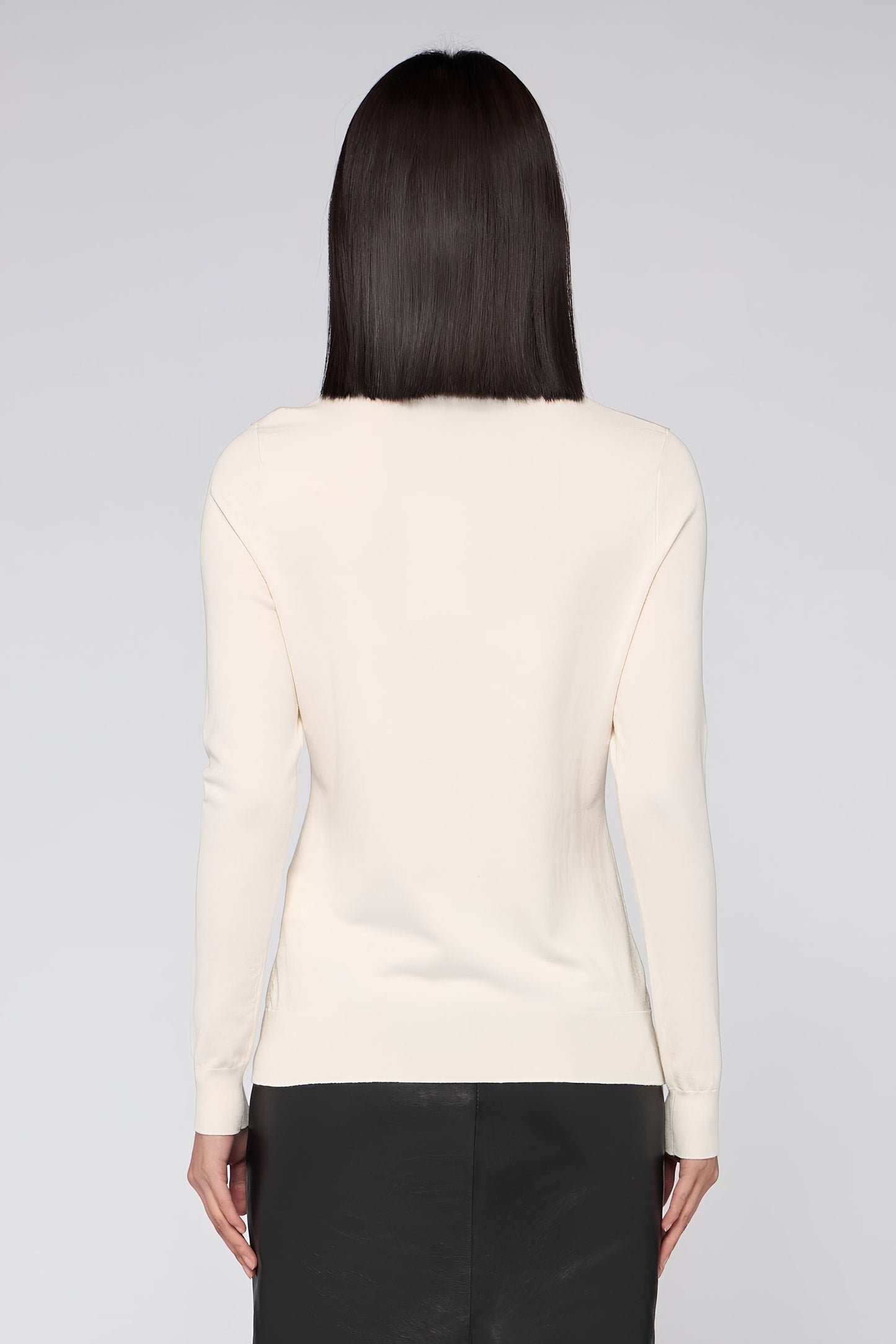 Maglia girocollo in misto viscosa 2|ede820c9494fd7a7c521e578963dcf2ea0b41e31436adc6db3f88ac056c38e6e