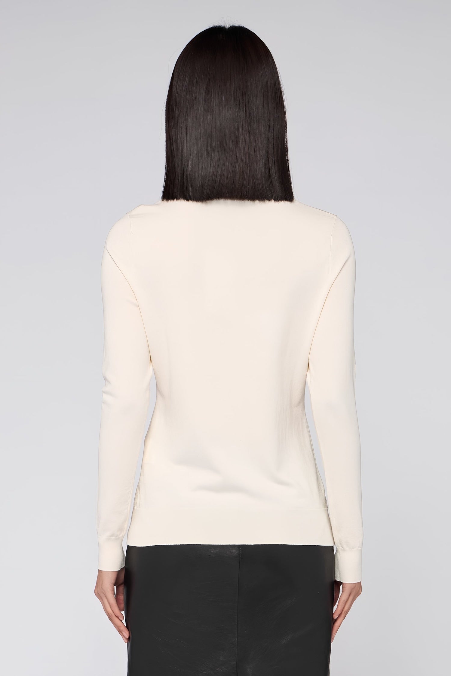 Maglia girocollo in misto viscosa 2|ede820c9494fd7a7c521e578963dcf2ea0b41e31436adc6db3f88ac056c38e6e