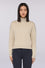 Cable-knit wool jumper
