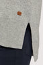 Maglia a collo alto senza maniche in misto lana 3