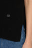 Maglia a collo alto senza maniche in misto lana 3