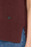 Maglia a collo alto senza maniche in misto lana 3