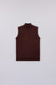 Maglia a collo alto senza maniche in misto lana 5