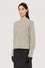 Turtleneck jumper in cashmere and silk blend