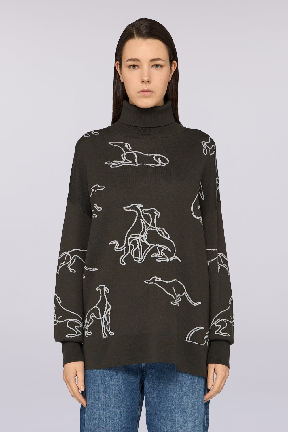 Maglia dolcevita in misto lana Gentle Society 1|6495ffb6894a3e9fbf168ed6380ba8b6fcd1d75678746050ac03b6426ed1acf7