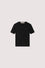 Short-sleeved top in viscose