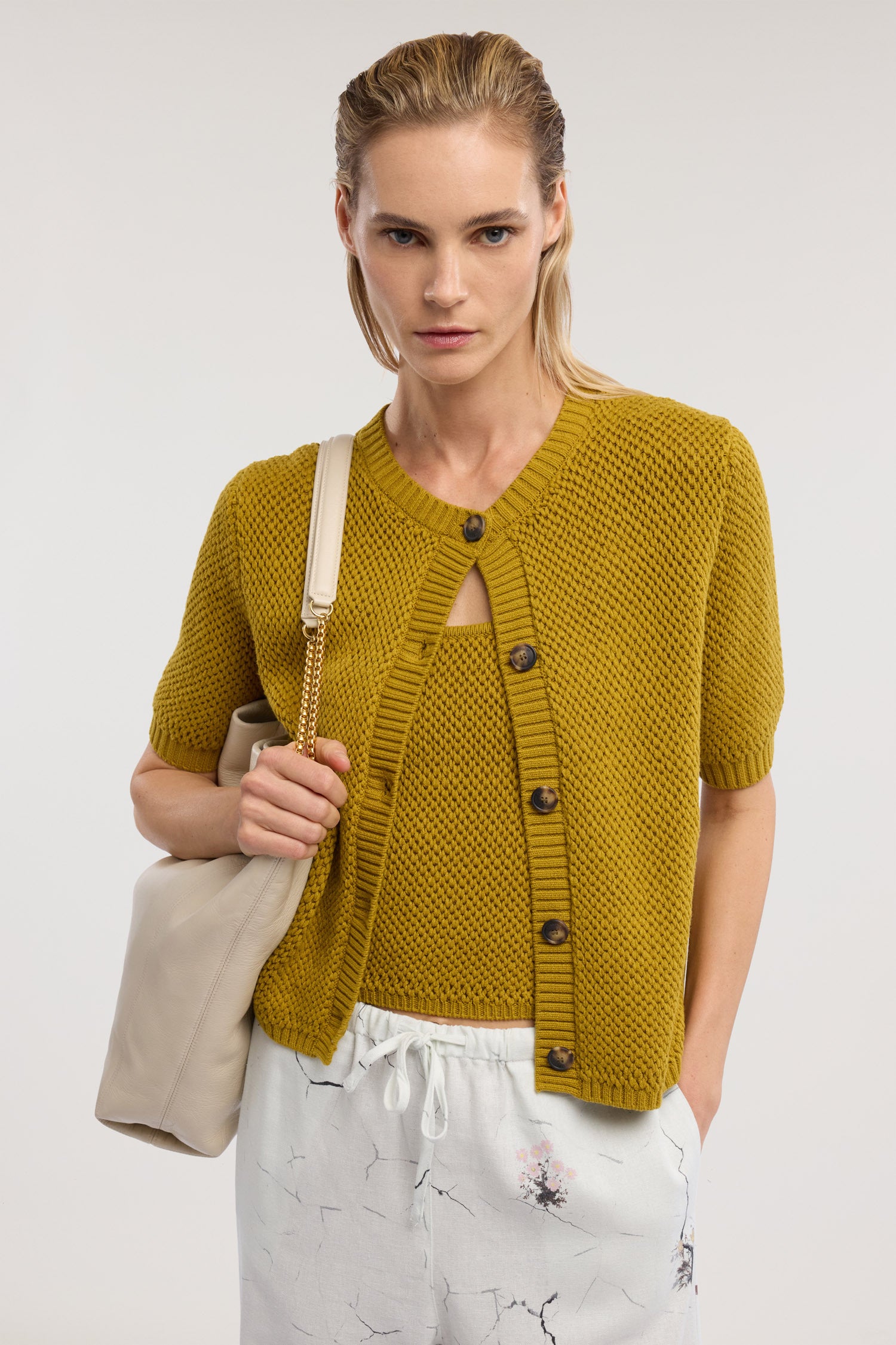 Cardigan in Maglia di Cotone 4|c952b625114a93a7d9fc7d8552f53e5b5b8ec6c0b71c8b6bea0a4a7eca9c8680