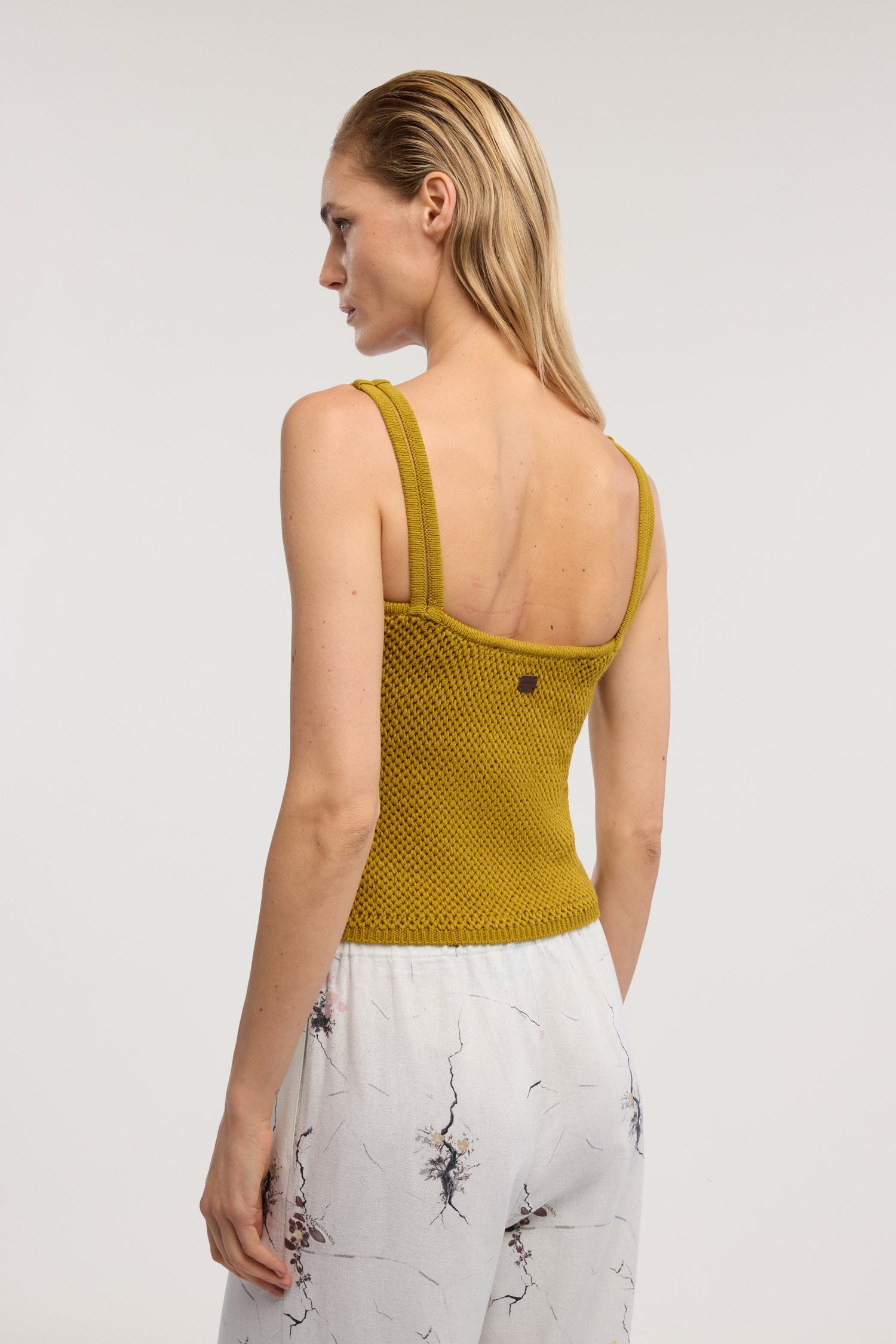 Top Slim Fit in  Maglia di Cotone 2|0f711c90f550a865ba1a4b6b374e27e4951c26aea051aa3d0e5044522c90bc57