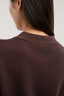Polo crop in maglia di viscosa punto milano 4