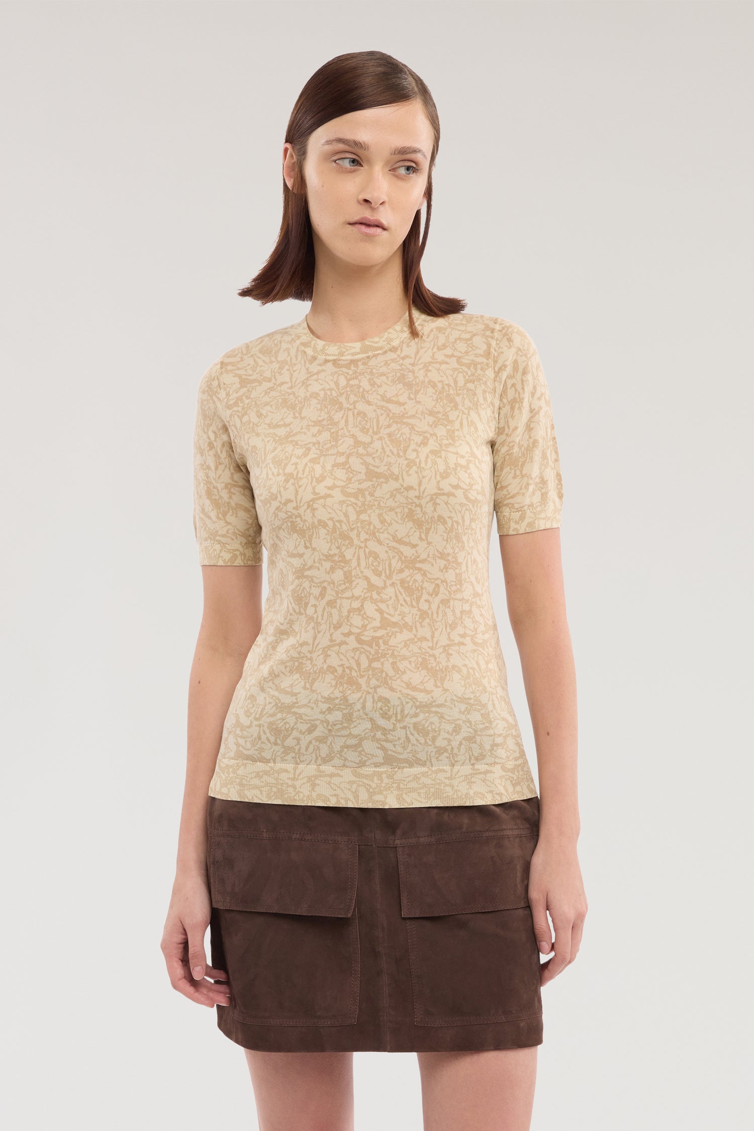 Maglia a maniche corte con stampa in lyocell 4|ee0243ff351530e9cb8440848b8833a1619c50b80b51ff8a5771d476162c0779