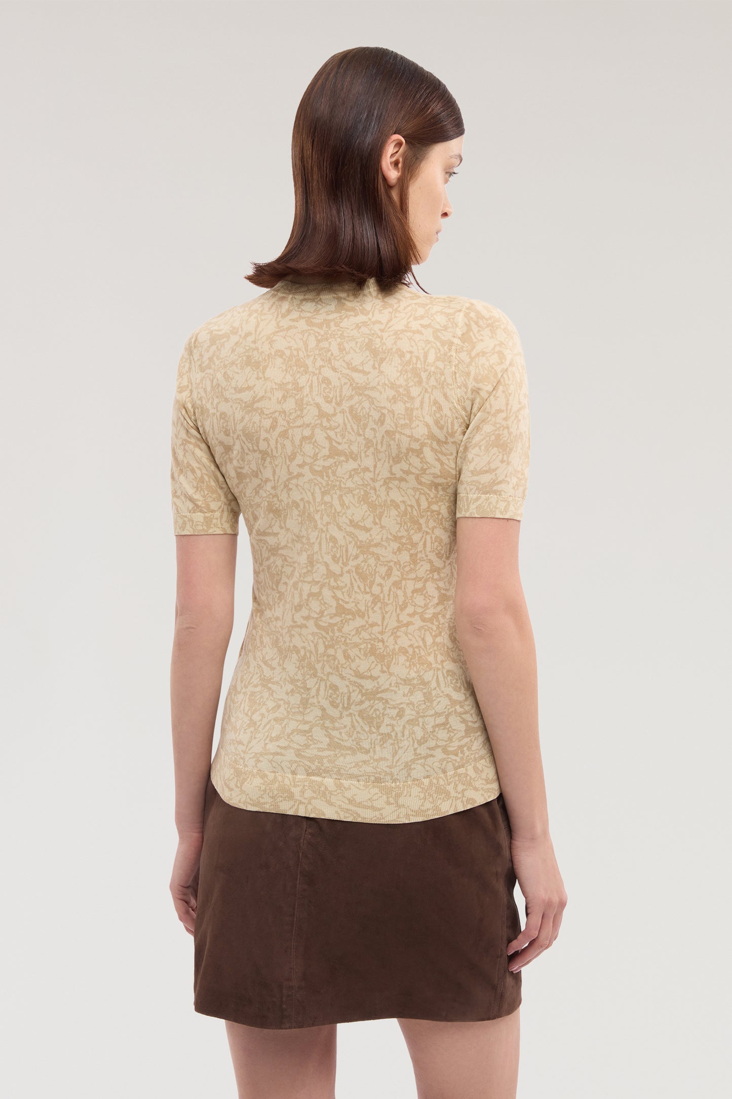 Maglia a maniche corte con stampa in lyocell 3|30e07b1f6475f87d9c36111b0a7629c3ec314c41b477dc45ca57a4a25c30ced9