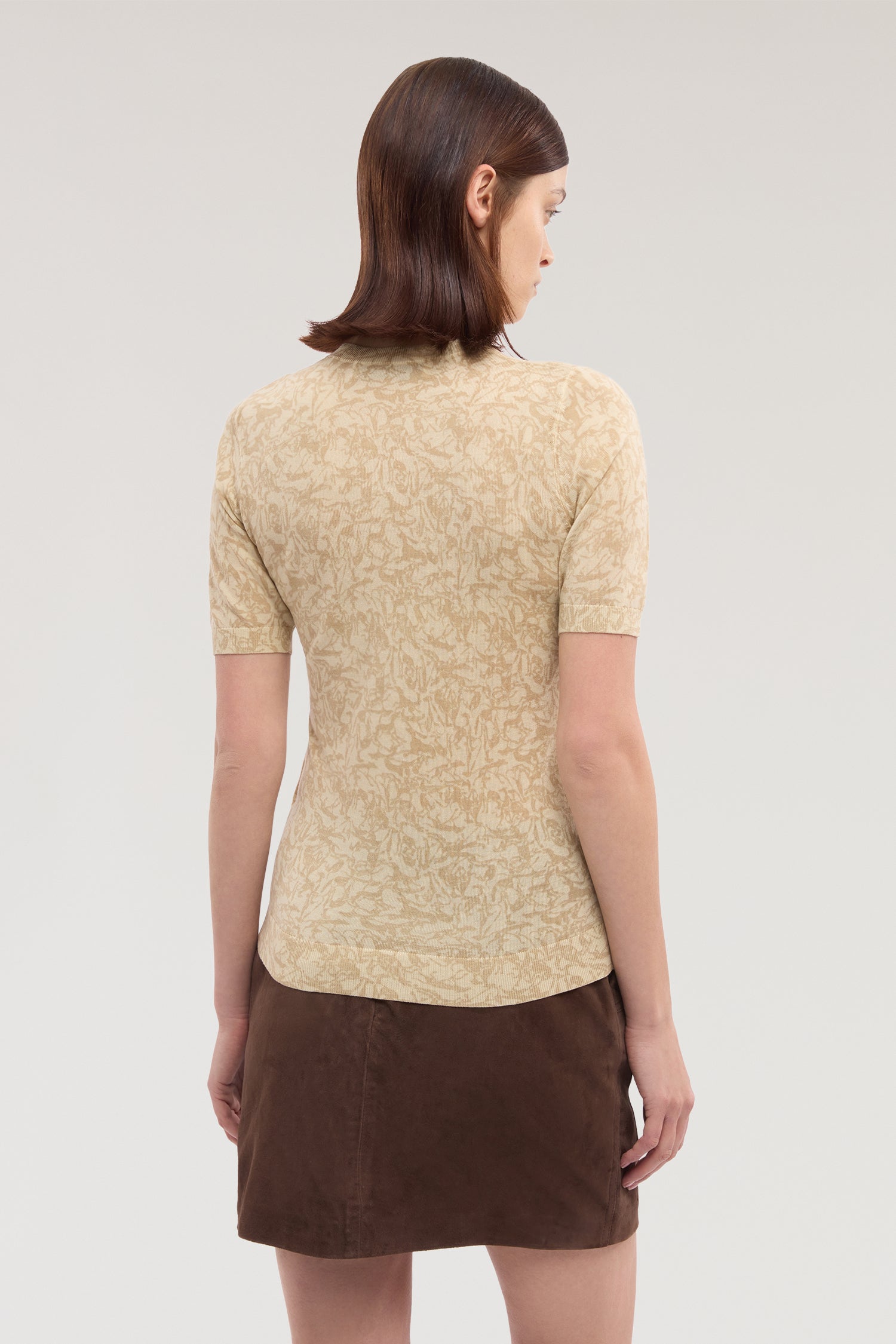 Maglia a maniche corte con stampa in lyocell 3|30e07b1f6475f87d9c36111b0a7629c3ec314c41b477dc45ca57a4a25c30ced9