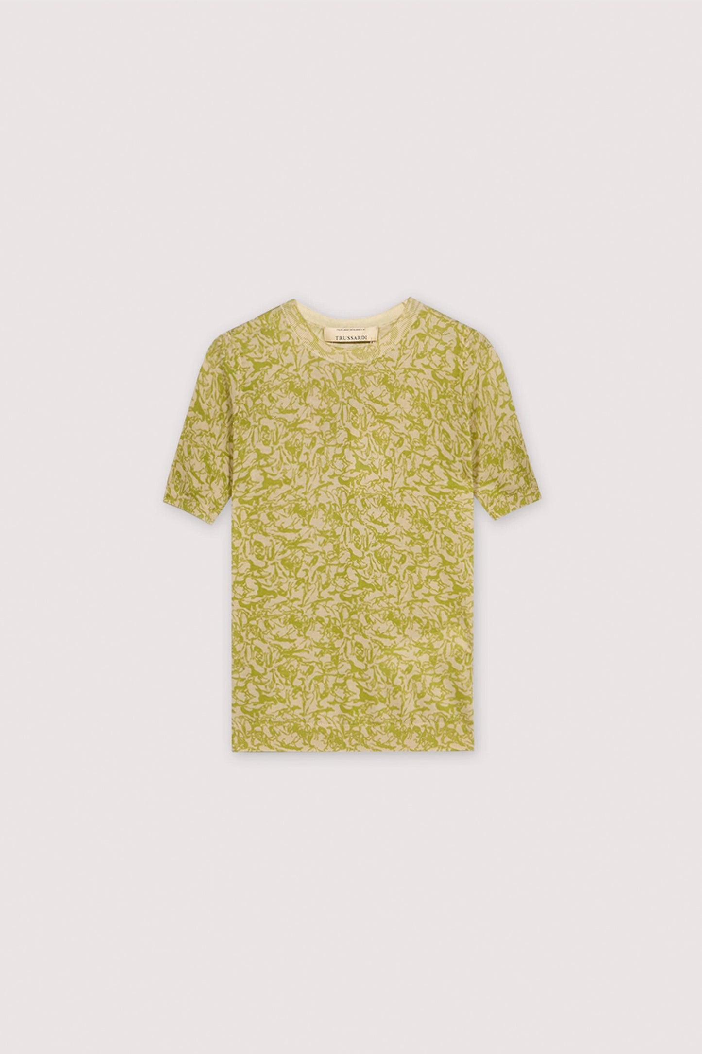 Maglia a maniche corte con stampa in lyocell 5|a7f48ba28192bcae71bbd8a890631ea89920dbe3755376183879739badc8fb2a