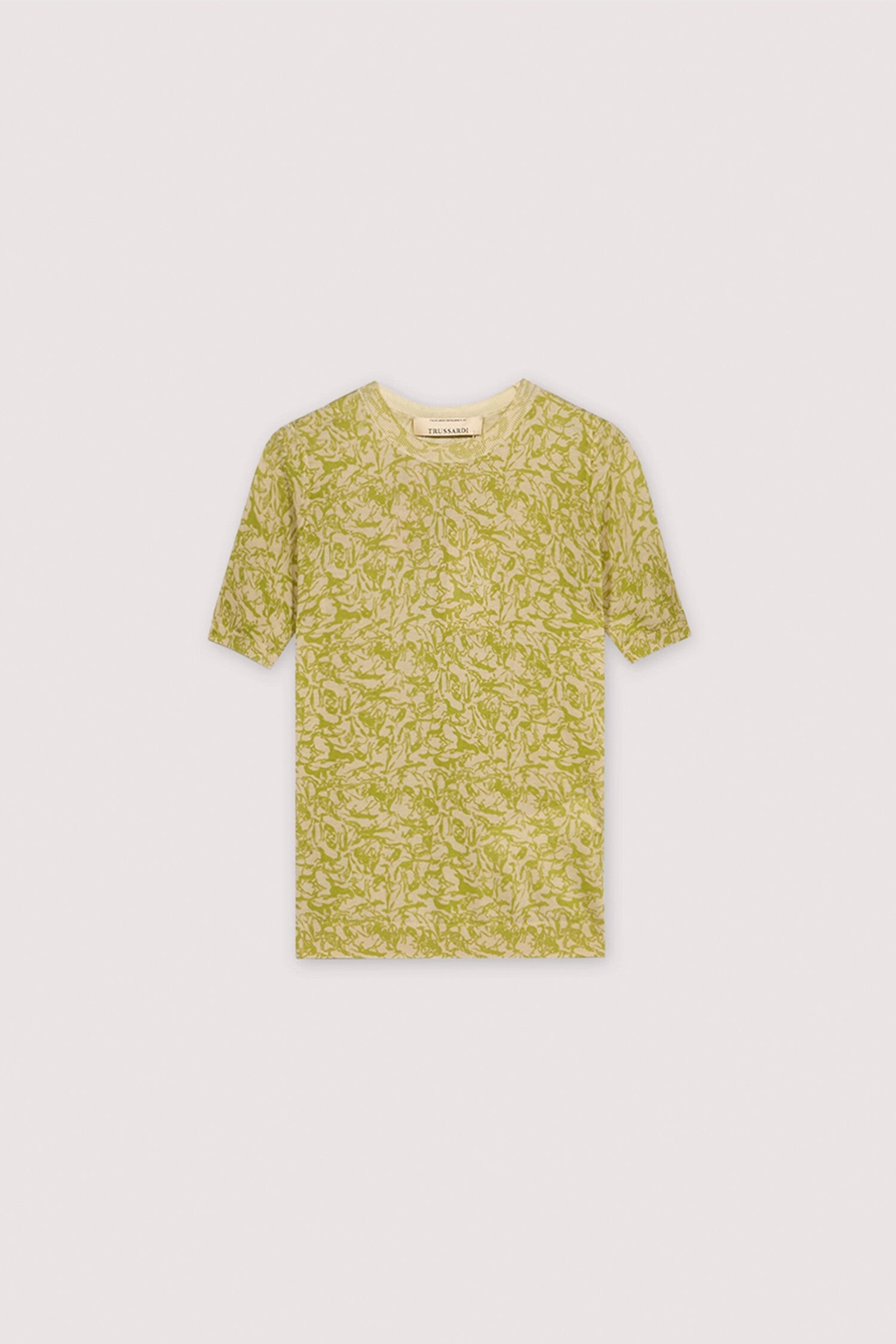 Maglia a maniche corte con stampa in lyocell 5|a7f48ba28192bcae71bbd8a890631ea89920dbe3755376183879739badc8fb2a