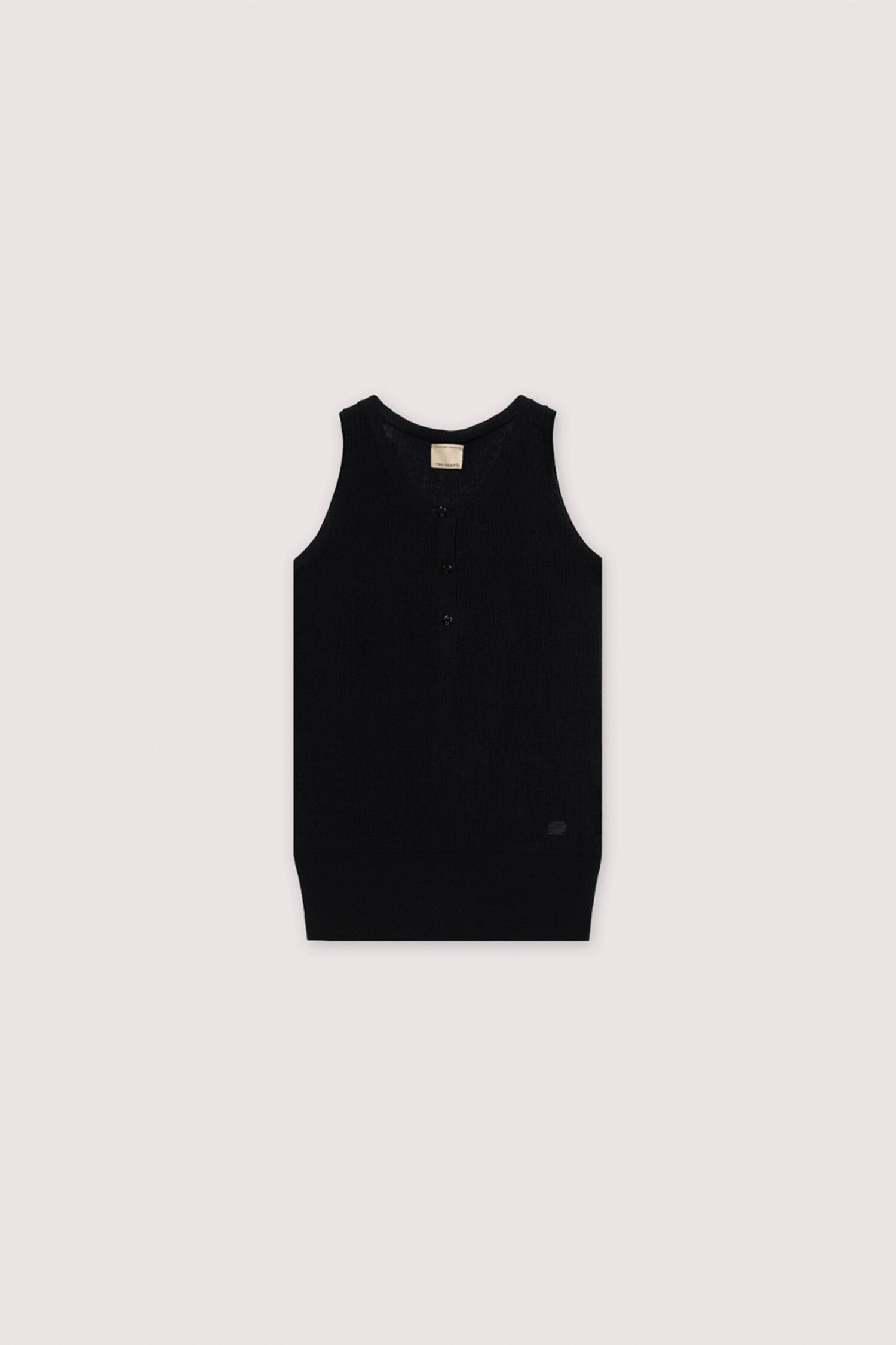 Tank top in cotone crepe con punto 3D 5|49231e8b2a8aa0ab20633ae593ca4b11f4479006b6c349f645beb30caa70ae84