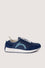 Sneaker Arrow in fabric and leather