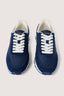 Sneaker Arrow in tessuto e cuoio 2