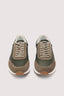 Sneaker Arrow in tessuto e cuoio 4